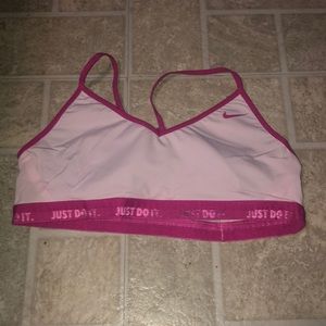 Nike Dry Fit Pink Sports Bra ❤️